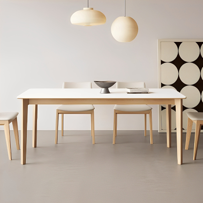 657 大型185 天然木 ダイニングテーブル 高級 マルニ風 ナチュラル　b 657 大型185 天然木 ダイニングテーブル 高級 マルニ風 ナチュラル b