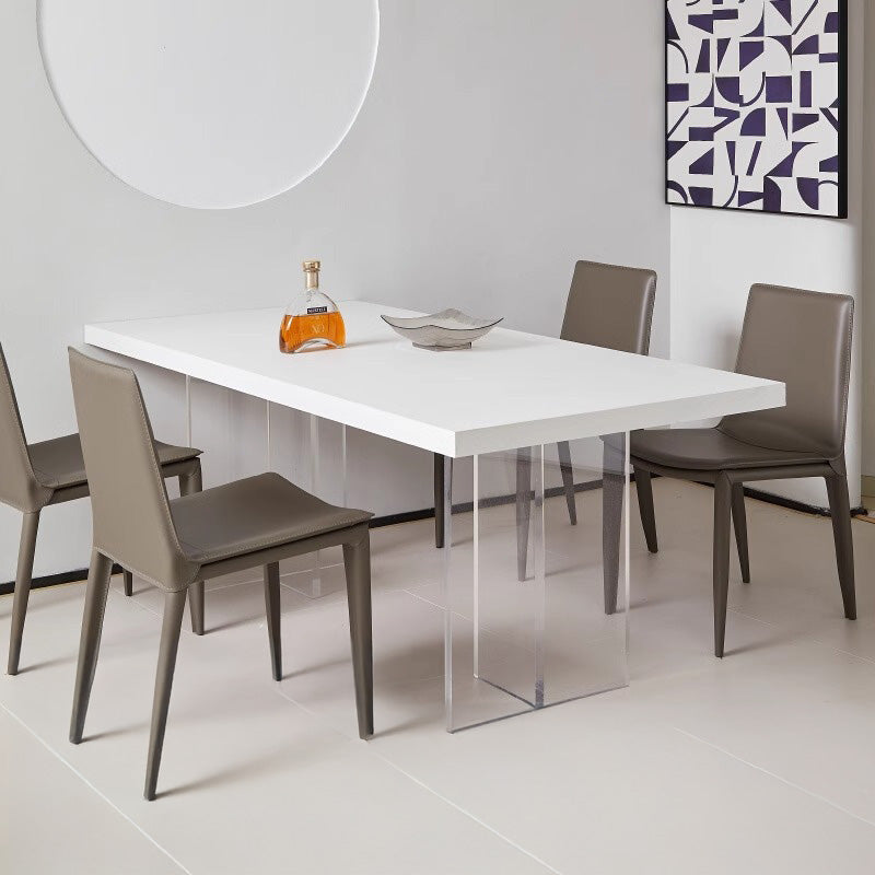 アクリル脚セラミックダイニングテーブル – CAGUUU