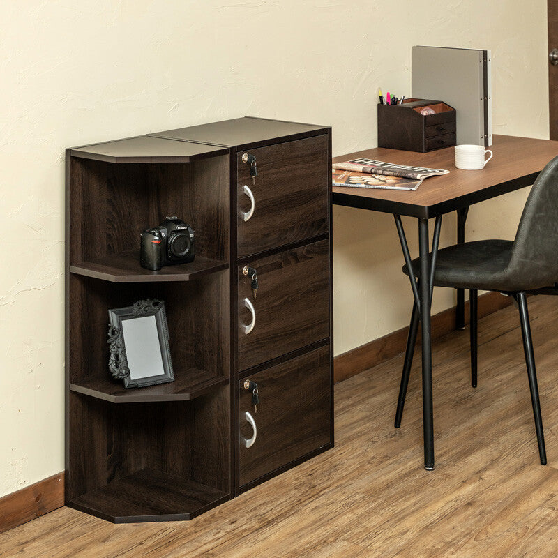 ベーシック3段/4段コーナーラック | 限られたスペースを有効活用できる