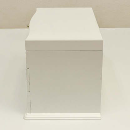 クラシック木製引き出し4種類ミラー付きジュエリーボックス