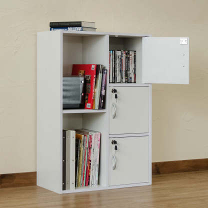 ベーシックデザイン鍵付きマルチラック | 貴重品を守る安心の