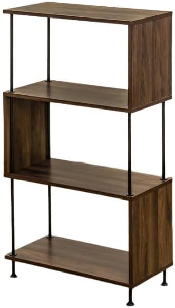 ヴィンテージモダンS字4段ラック | モダンな空間を引き立てるユニーク