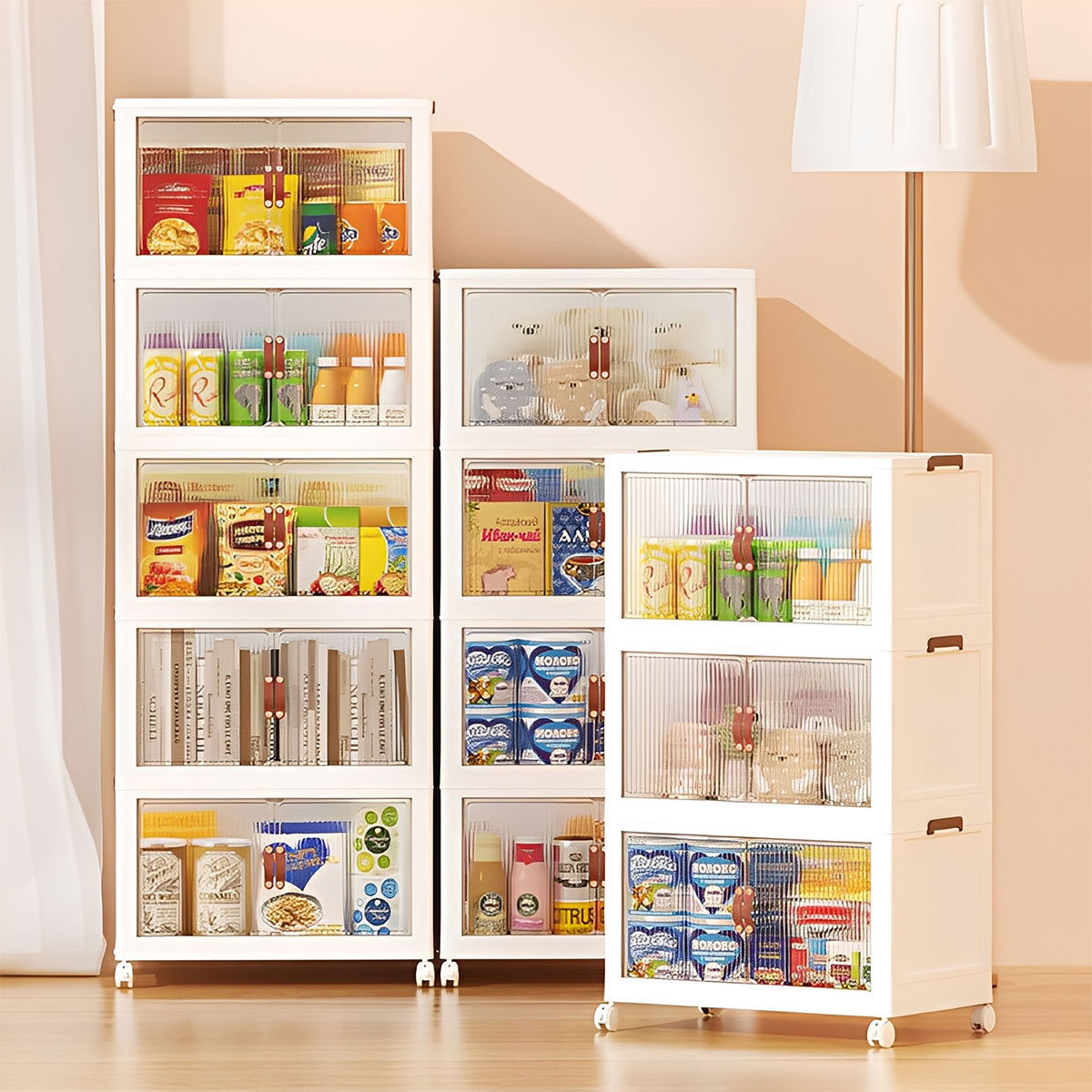 収納ボックス 収納ケース 折りたたみ式 有孔ボード付き ボックス　コンテナ SPIEEK 収納ボックス 収納ケース 折りたたみ 有孔ボード付き フック