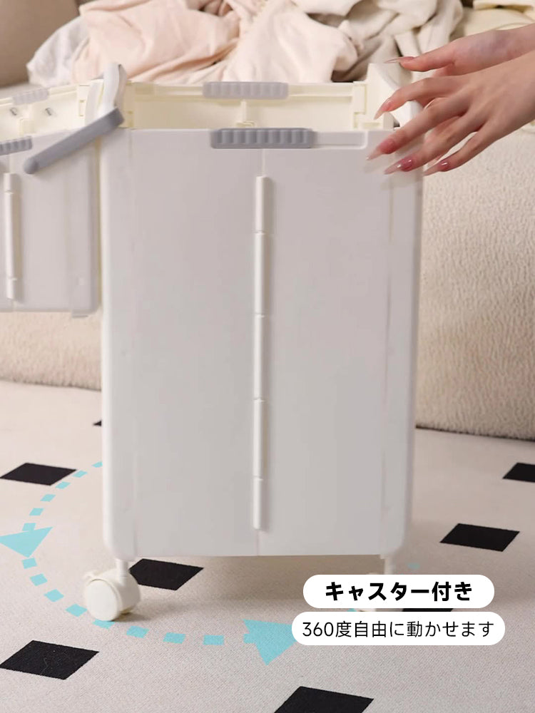 折りたたみランドリーバスケット