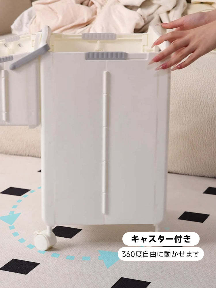 折りたたみランドリーバスケット