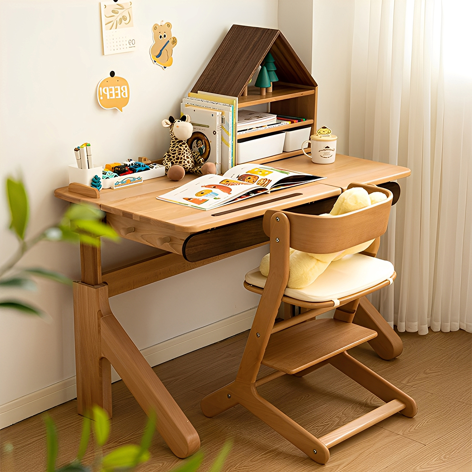 子ども用多機能学習デスク