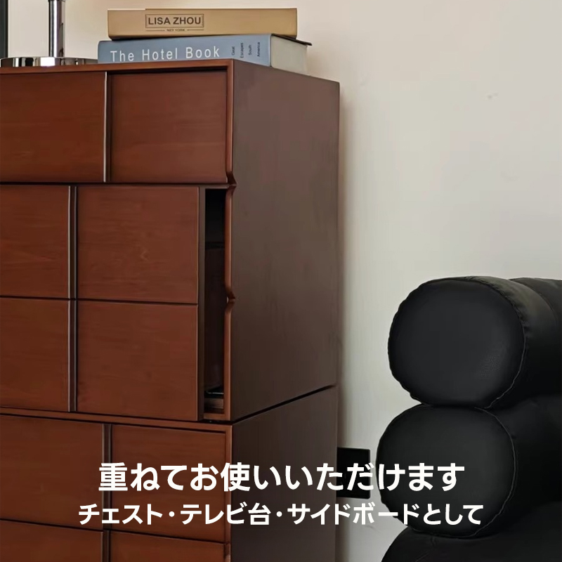 天然木製9杯キャビネット