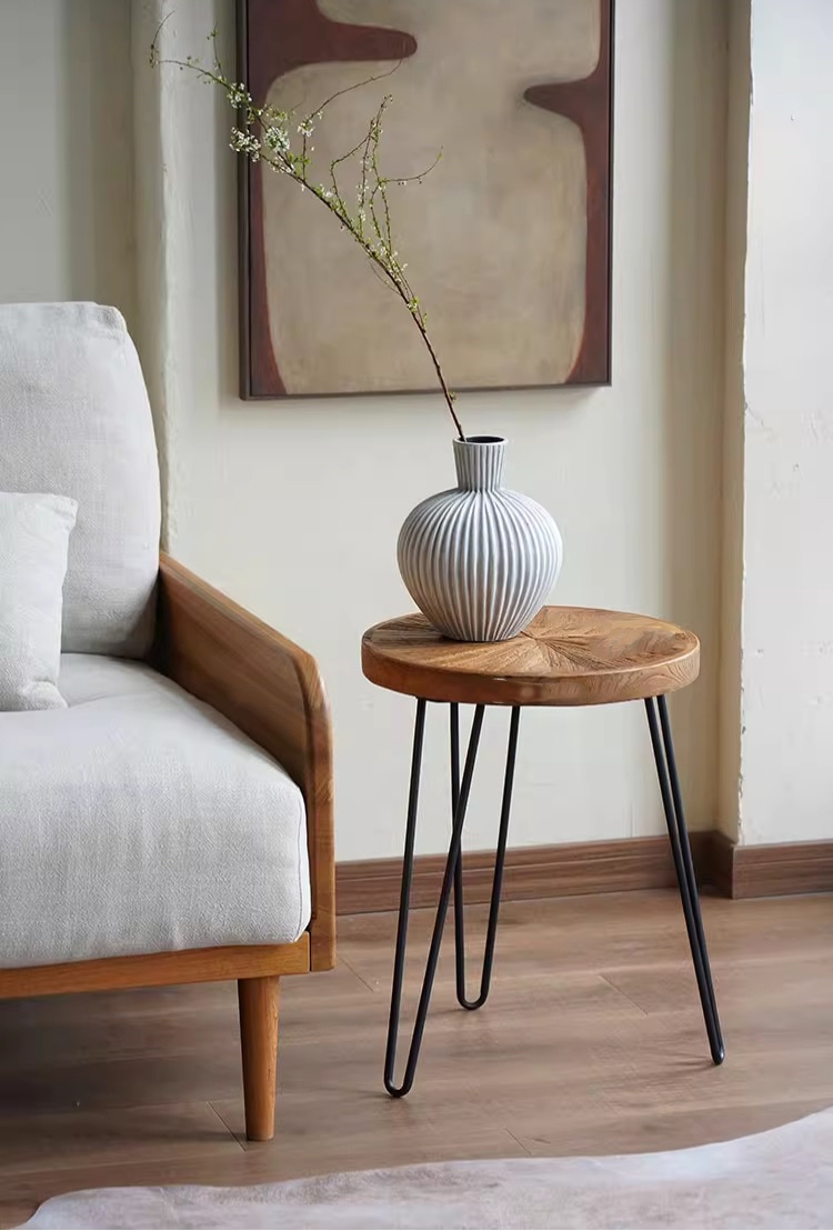 アンティークパッチワーク風サイドテーブル – CAGUUU