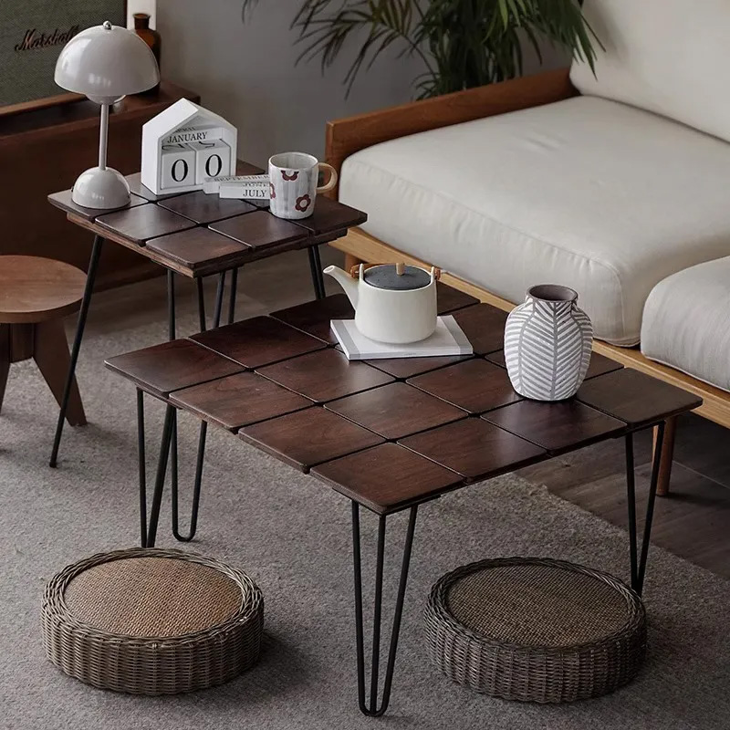 天然木スクエアテーブル