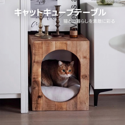 キャットキューブテーブル