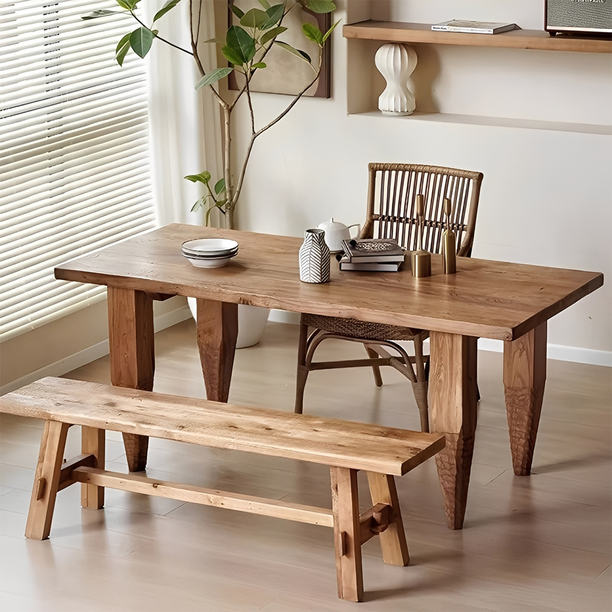 オリジナル古材 アンティーク テーブル ！ 大阪関西で廃材古材ジャンクなダイニングテーブルをオーダーメイドする