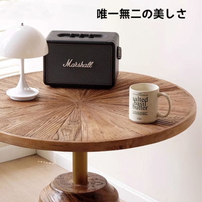 ニレ古材ティーテーブル