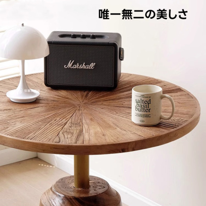 ニレ古材ティーテーブル