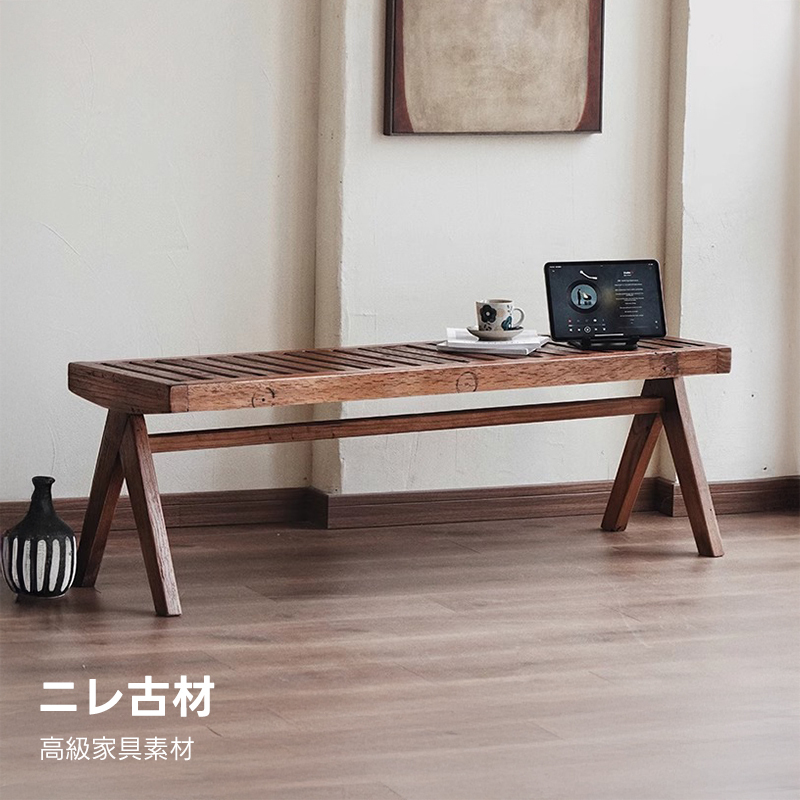 クラシックウッドベンチ