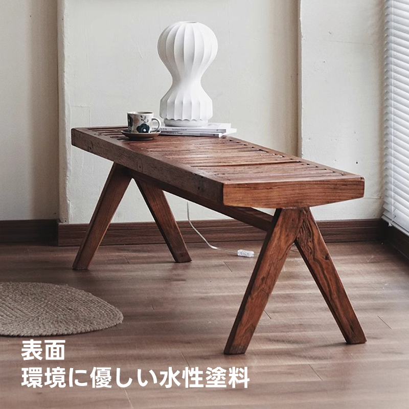 クラシックウッドベンチ