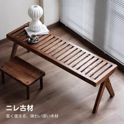 クラシックウッドベンチ