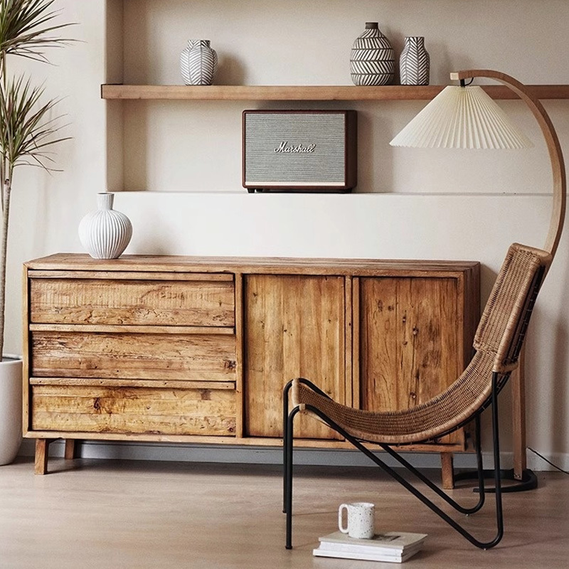 ニレ古材サイドボード