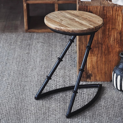 ヴィンテージ調カウンターチェア