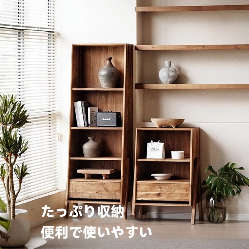 ビンテージパインキャビネット