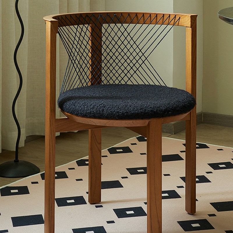 クロスコードラウンドチェア