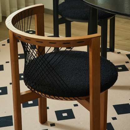 クロスコードラウンドチェア