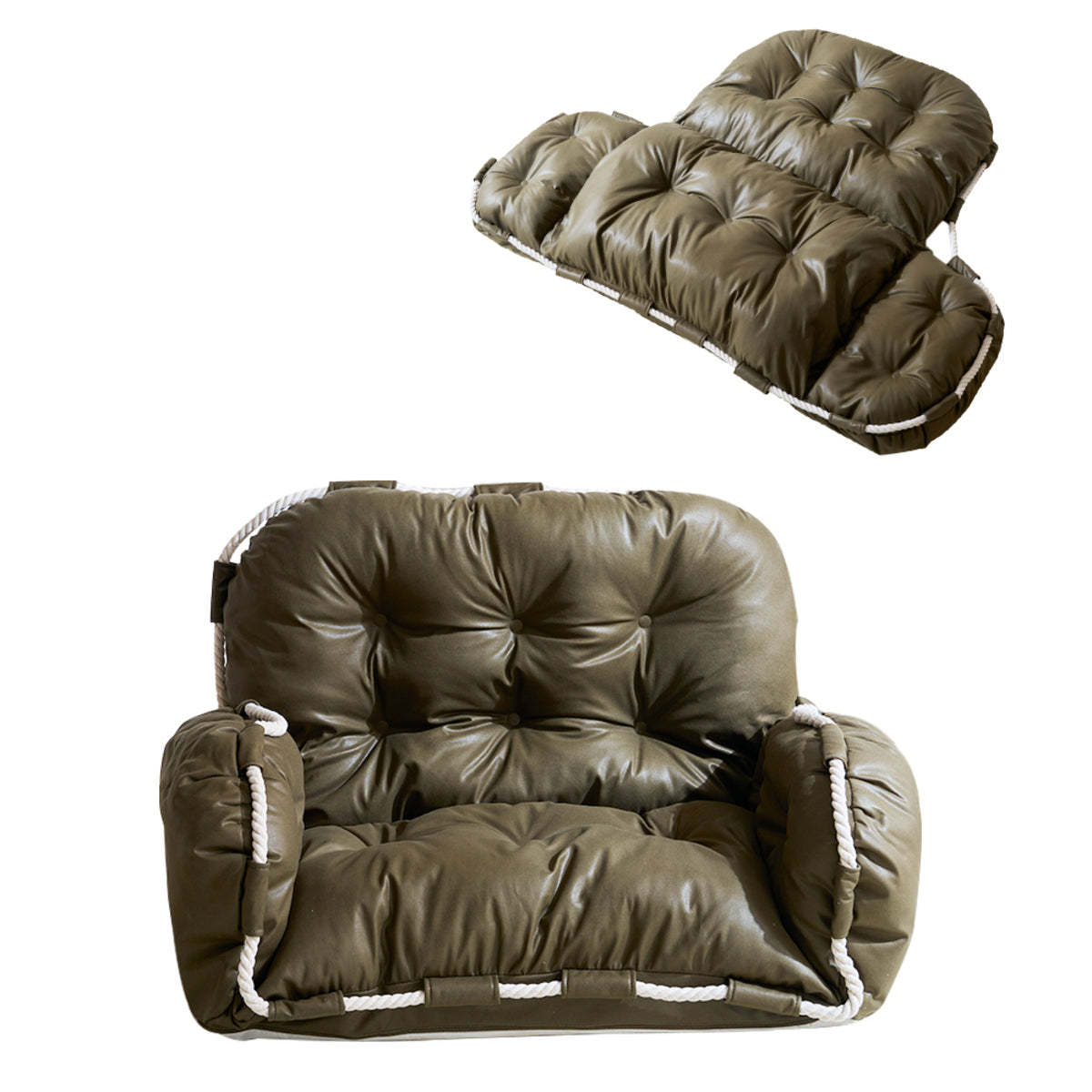 6段階調整肘付きリクライニングソファ