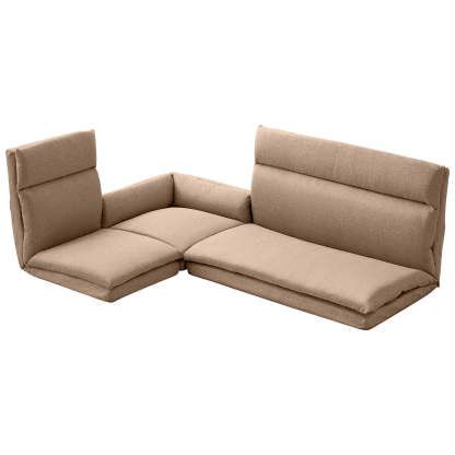 L字型モジュラー式フロアソファ – CAGUUU