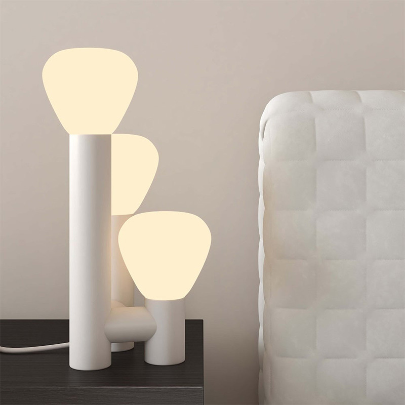 モダンアートテーブルライト