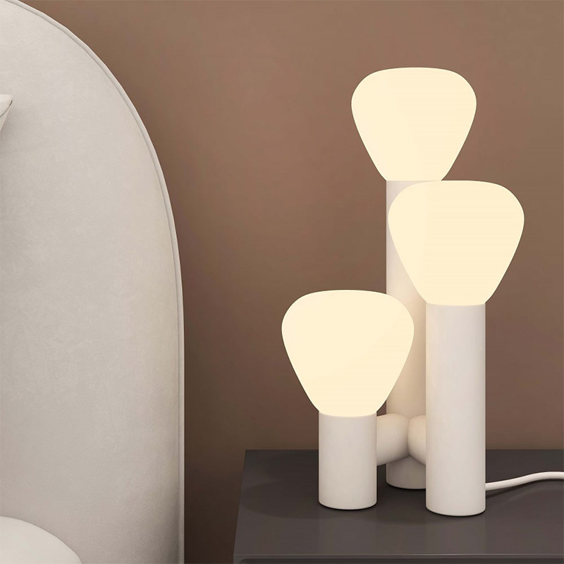 モダンアートテーブルライト