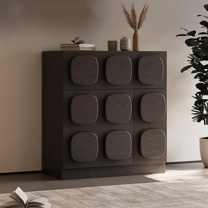 デザインリビング用キャビネット | 仕切り付き内部で小物から雑貨まで