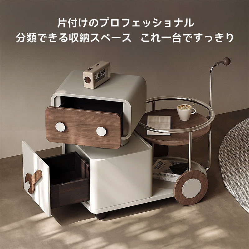 ロボットサイドテーブル | ユーモアと機能性を兼ね備えたインテリア