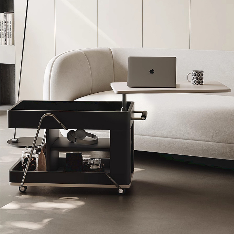 キャスター付き多機能コーヒーテーブル – CAGUUU