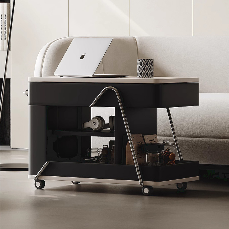 キャスター付き多機能コーヒーテーブル – CAGUUU