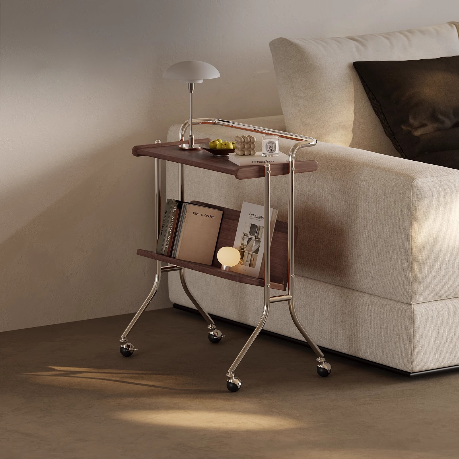 可動式スリムサイドワゴン