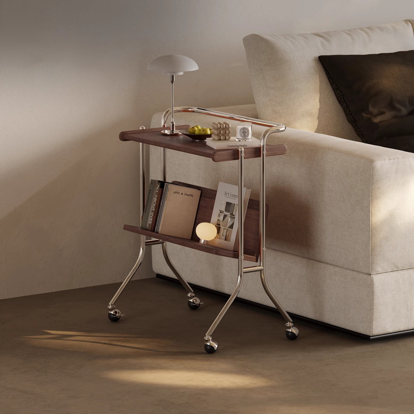 可動式スリムサイドワゴン