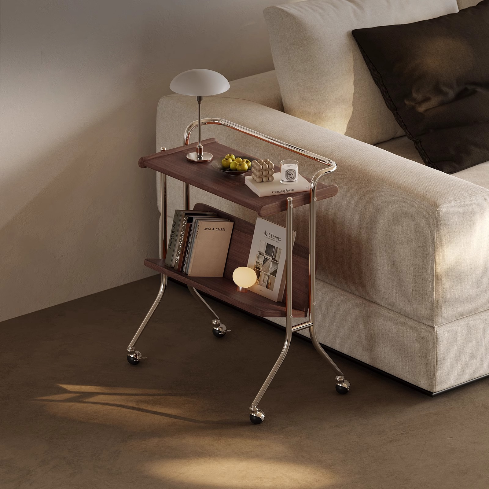 可動式スリムサイドワゴン