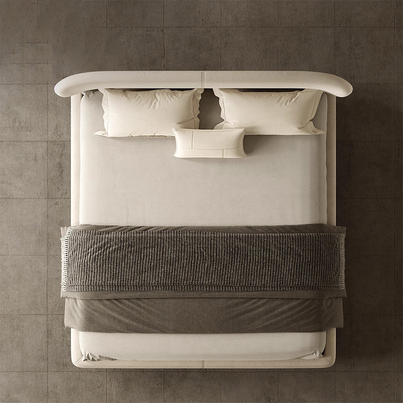 マイクロファイバーファブリックベッド