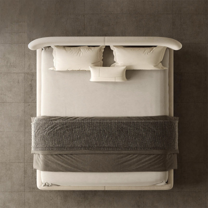 マイクロファイバーファブリックベッド