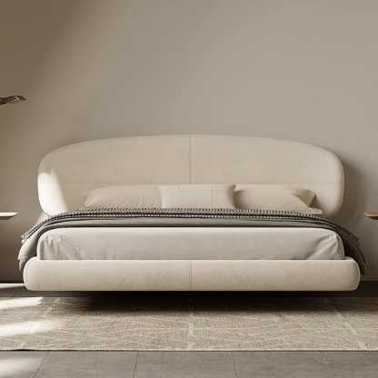 マイクロファイバーファブリックベッド