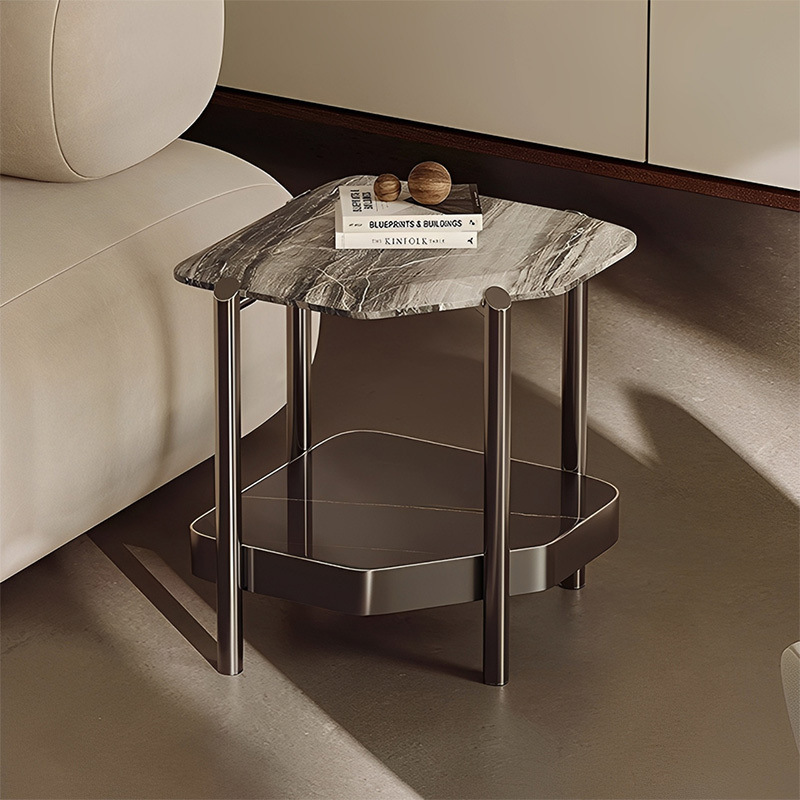 イタリアンモダン大理石サイドテーブル