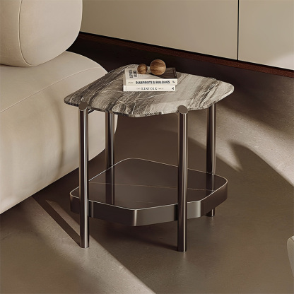 イタリアンモダン大理石サイドテーブル