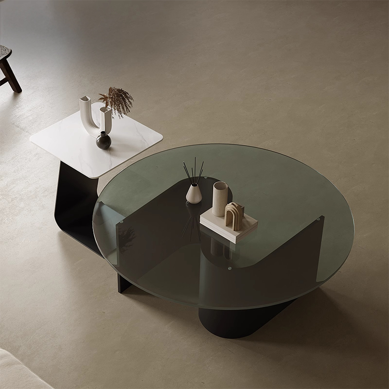 イタリアンモダンガラステープルセットイタリア