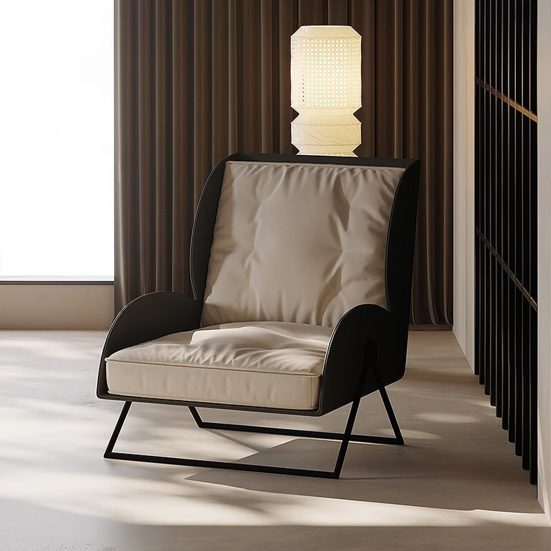 イタリアンモダンベルベット調パーソナルチェア