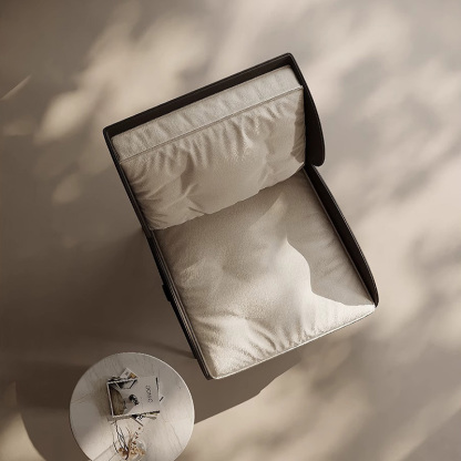 イタリアンモダンベルベット調パーソナルチェア