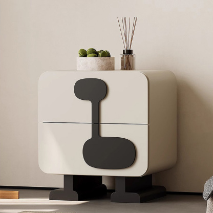 モノトーンデザインナイトテーブル