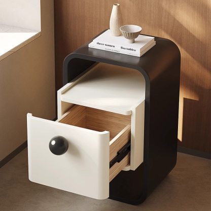 モノトーンスリムナイトテーブル