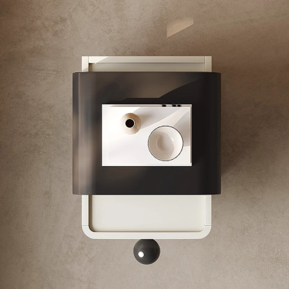 モノトーンスリムナイトテーブル