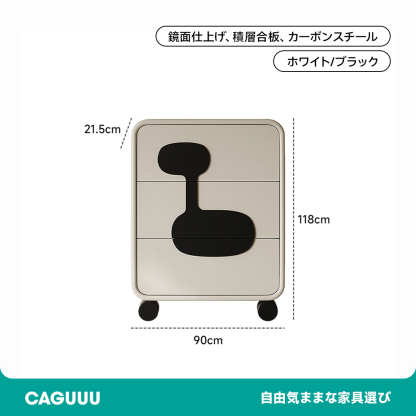 モノトーンスリムシューズボックス