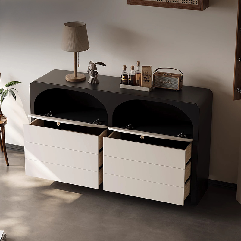 モノトーン大容量収納キャビネット