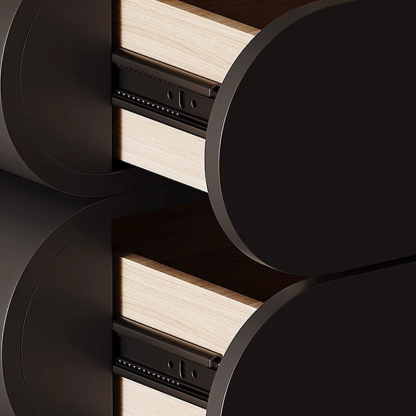 フレンチモダンブラックキャビネット